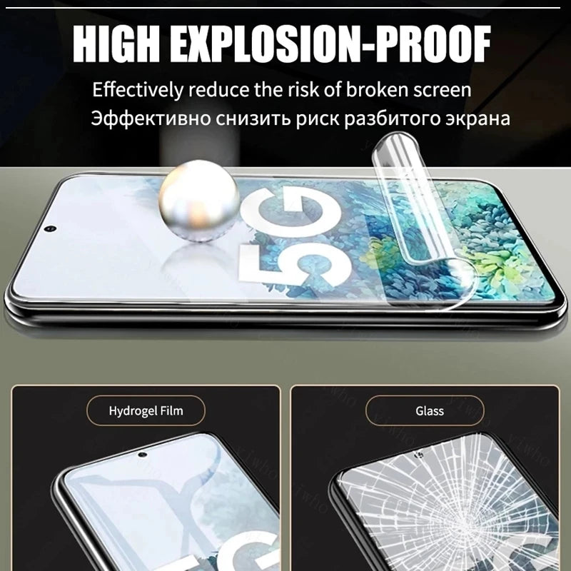 Hydrogel Film For Xiaomi 12 Pro Full Screen Protector Xiomi 12X Mi12 T Mi 12Pro 5G Soft Protective Film Camera Tempered Glass