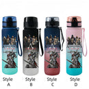 Assassins Game Creed 650ml Large Capacity Water Bottle Outdoor Sports and Game Peripheral Water Cup Plastic Frosted Cups