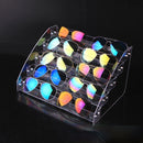 ofessional 30cm Length Acrylic Sunglasses  Stand Eyeglasses Showing Rack box Showcase Jewelry Glasses Holder Detachable JU31711