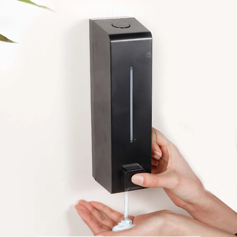 600ml Manual Liquid Soap Dispenser Wall Mounted Hand Soap container Lotion Bottle for Bathroom Toilet Hotel Commercial