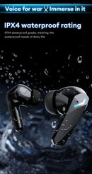 Choice Lenovo XT53 Earphone Wireless Bluetooth 5.4 Headphones Low Latency Gaming Headset Noise Reduction LED Display Earbuds New