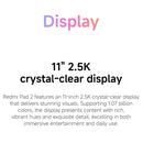 Xiaomi Redmi Pad 2 4+128GB WIFI Global Version MediaTek Helio G100-Ultra 11" 2.5K 90Hz Eye Care Display 9000mAh 18W Charging