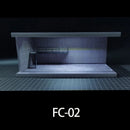 1/64 Diorama Car Parking Lot Model LED Light Underground Double-layer Car Garage Scene Model Display