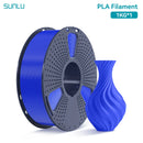 SUNLU 1KG PLA /Clear 3D Printer Filament 1.75mm 1000g Spool (2.2lbs) Neatly Arranged No Knot Filament Fit Most FDM Printer