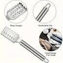 Multi-Purpose Kitchen Scraper, for Fish, Ginger, Veggies. 23cm, Non-Slip Handle, Versatile Tool