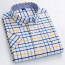 The Oxford Line | 100% Cotton Short-Sleeve Oxford Shirt