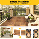 The Terrace Weave | 36-Piece Interlocking WPC Patio Deck Tile System