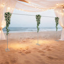The Aisle | 3x6m Heavy-Duty Galvanized Wedding Backdrop Frame Kit for Events & Banquets