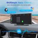 ESSGOO 10.26" Wireless CarPlay & Android Auto Dash Cam ADAS 4K DVR Bluetooth Audio AUX GPS Navigation Dashboard Video Recorder