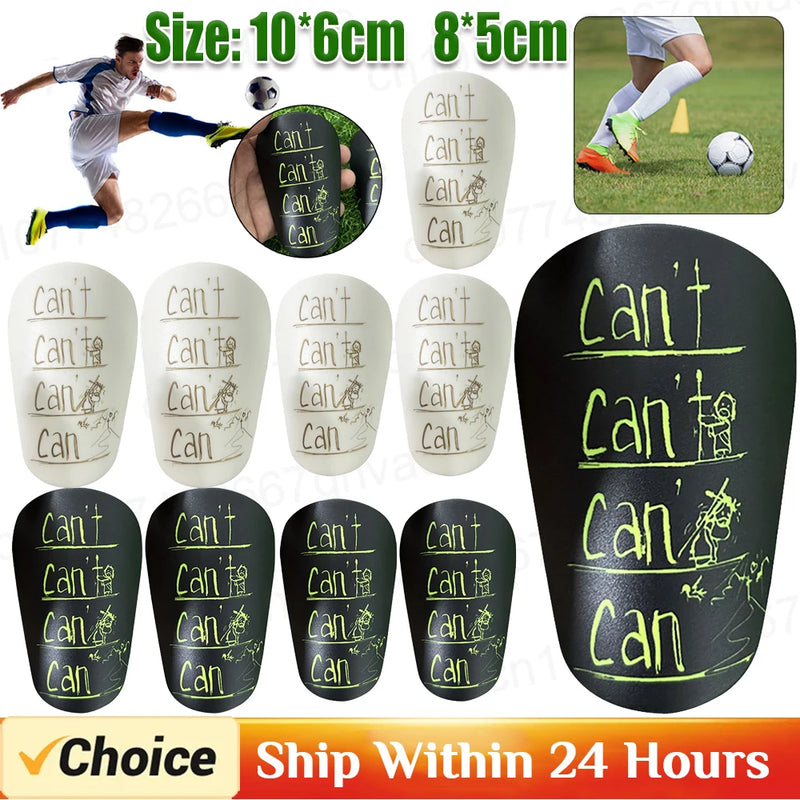 1 Pairs Small Mini Shin Pads Wear-resistant Shock Absorbing Soccer Leg Protector EVA Sponge Football Training Shin Guards