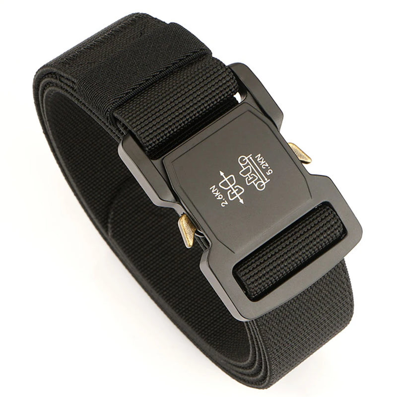 TUSHI New Men's Belt Outdoor Hunting Tactics Belt Multi functional Buckle Nylon Belt High Quality Marine Corps Canvas Belt