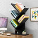 Voltsify  Rustic Standing Tree Bookshelf Wood Display Rack Kids Bookshelf  Bookshelves for Home