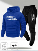 2025 popular autumn and winter new hooded sportswear sportswear fashion hooded sportswear casual sportswear and pants two in one