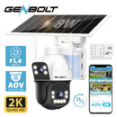 The Sentinel | 4G Dual-Lens Solar Security Camera with AOV 24/7 Recording