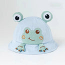 2023 New Baby Bucket Hat For Kids Spring Outdoor Boys Girls Sun Hat Summer Cute Flog Toddler Children's Fisherman Cap Cotton