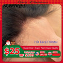 Wow Angel 13x6 HD lace Frontal Invisible HD Transparent Lace Melt Skins Straight 13x4 HD Lace Only Human Hair Remy Pre Plucked