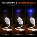 New Mini USB Plug-in Galaxy Star Projector Night Light 360° Rotatable Nebula Aurora Starry Sky Projector Light For Bedroom Decor