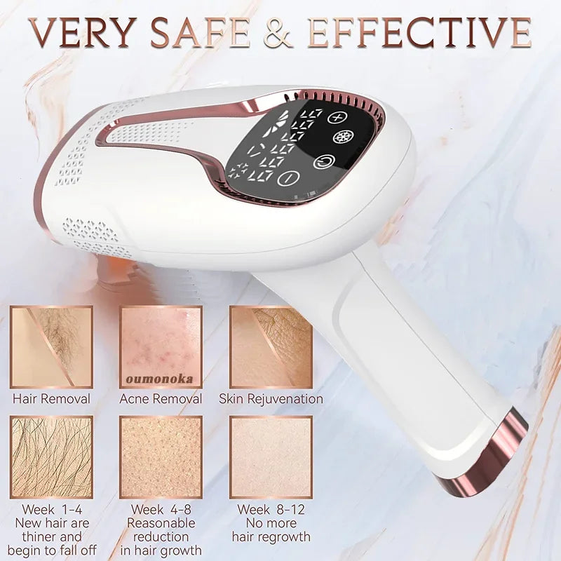 IPL Laser Epilator for Women Hair Trimmer Man Shaver Remover Mower Men's Electric Shaver Bikinis Razor GYM Hair Cutting Machine