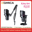 Comica EJoy Uni Pro Cardioid Condenser USB Microphone Noise Reduction for PC Smartphone Podcast Record Youtube Live Streaming