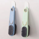 Multi-functional Long Handle Stain Removal Cleaning Brush For Shoes Double-Sided Home Cleaner Shoe Care Shoes Stain Dust Brushes