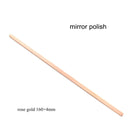 10pcs Stainless Steel Straight Cuff Bangle Blank Plain Rod Bracelet Diy Laser Engraving Bracelet Jewelry Charms Accessories