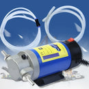 12V/24V Portable Electric Oil Transfer Pump - 1-4L/min Fuel/Diesel Extractor for Car, Boat, Motor - Auto Shutoff Siphon Tool