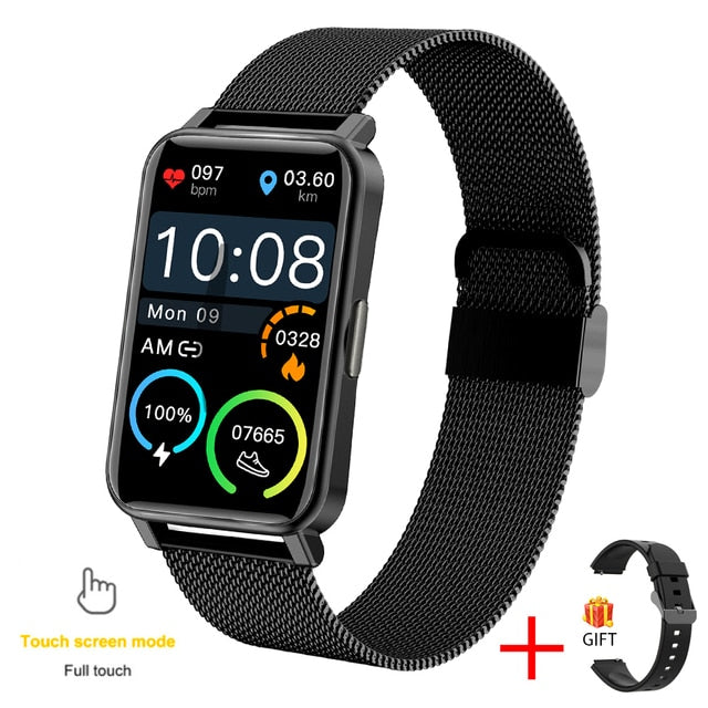 2022 New Sports Smart Watch Men Women 1.57-inch Full Touch Fitness Tracker IP68 Waterproof Smartwatch For Huawei Xiaomi Phone