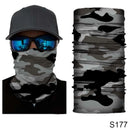 Camouflage Cycling Face Mask Scarf Neck Gaiter Men Seamless Bandana Women Headband Balaclava Tube Face Shield