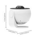 The Cartographer | 12-in-1 Galaxy Projector with White Noise