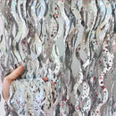 Tinsel Foil Fringe Curtain Red Gold Foil Fringe Backdrop Wall Curtains for Baby Shower Wedding Ocean Christmas Party Decorations