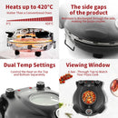 The Forge 420 | Countertop Electric Pizza Oven with 12-Inch Stone Plate