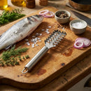 Multi-Purpose Kitchen Scraper, for Fish, Ginger, Veggies. 23cm, Non-Slip Handle, Versatile Tool