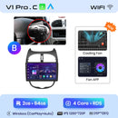Junsun V1 Wireless CarPlay AndroidAuto Radio For Peugeot 206 206CC 206SW 2001-2008 4G Car Intelligent Systems 2Din Autoradio GPS