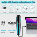 YBLNTEK 3 In 1 Electric Hair Trimmer for Men Grooming Kit Beard Nose &amp; Ear Trimmer Rechargeable Barber Hair Cutting Machine
