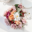 100PC Silk Gerbera Stamen Home Room Decoration Wedding Wrist Garden Rose Arch Party Cake Christmas Garland Artificial Flowers