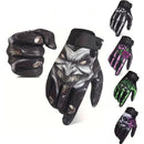 1Pair Full Finger Cycling Gloves Touch Screen Motorcycle Gloves Ghost Claw Joker Skull Gloves For Mountain Bike and Riding