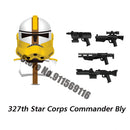 ARC Clone Troopers Building Blocks LUKE Skywalker Mandalorians Boba Fett Palpatine Yoda R2D2 Bricks Action Figures Toys