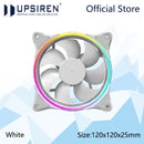 UPSIREN CF-120 Case fan 12cm 5V 3Pin ARGB and 4Pin PWM High performance mute cooling fan Halo light effect