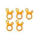 Tent Rope Buckles 3 Hole Outdoor Camping Tent Wind Rope Buckle Aluminium Alloy Tensioner Tent Cord Rope Fastener Tighten Hook