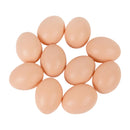 10/20PCS Plastic Fake Egg Easter Hens Hatch Nest Eggs DIY Painting Craft Kids Educational Toy Gift 2024 Spring Home Decoration