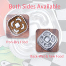 Stainless Steel Pet Dog Slow Feeder Bowls Anti-Slip Puzzle Interactive Bloat Stop Bowl Anti-Chok Dog Bowl for Small Medium Dogs