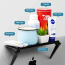 Adjustable TV Screen Top Storage Shelf Rack Holder Computer Monitor Desktop Stand TV Rack Display Shelf Storage Rack