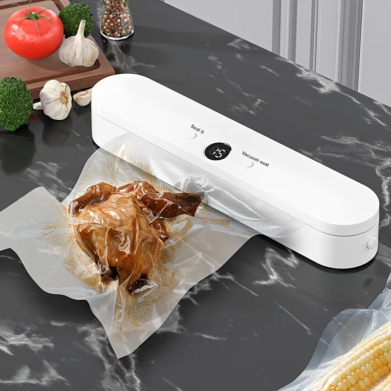 Xiaomi Vacuum Sealer Automatic Packaging Machine Food Vacuum Sealer Vacuum Food Sealing Dry Wet 2-in-1 Food Preserver Home New