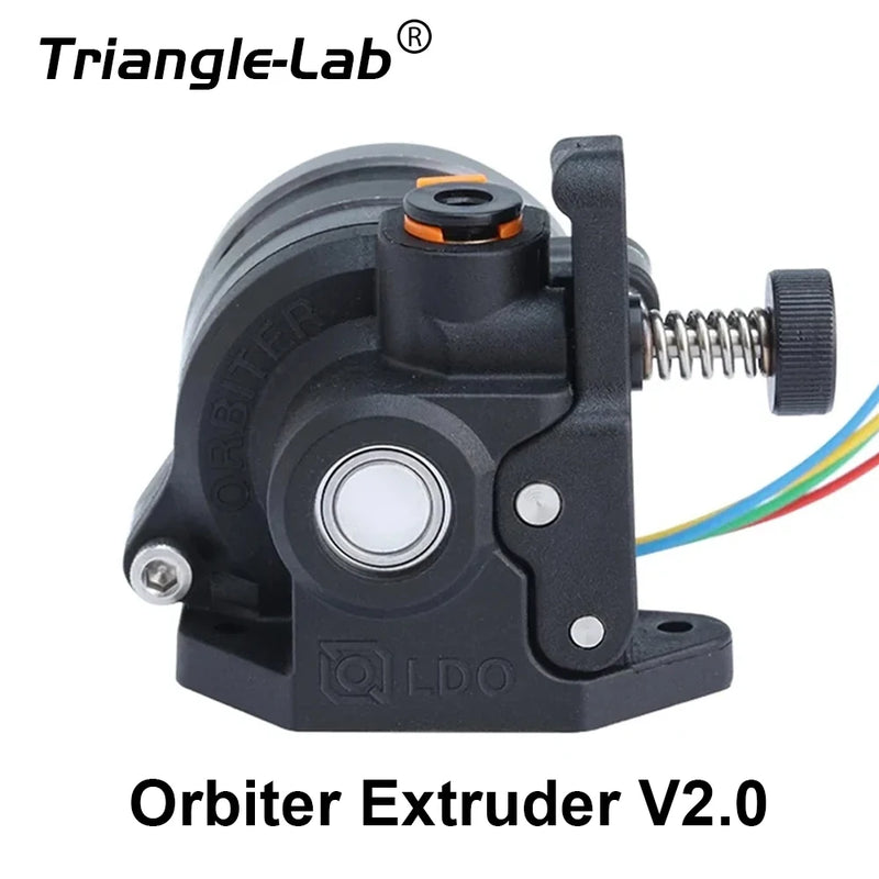 RS Trianglelab V2.0 LDO Orbiter Extruder V2  LDO MOTOR Double Gear Direct Drive Compatible  ender3 CR10 PLA PEI TPU ABS filament