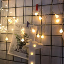 LED Bulb String Lights USB Wire Garland Light Christmas Wedding Birthday Party  Decoration Outdoor Fairy Lights 1.5/3/6M