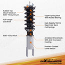 The Ride Height | 24-Way Adjustable Coilover Kit for Honda Civic and Integra