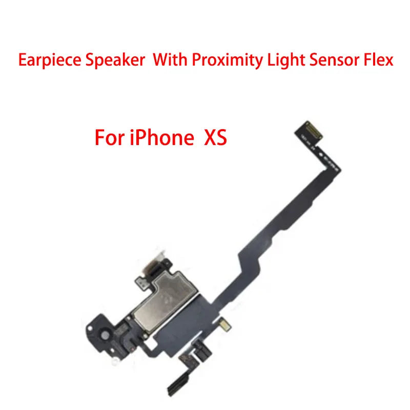 10PCS Original Proximi Light Sensor Flex Cable Ribbon For iPhone X XR XS MAX With Ear Speaker Receiver Earphone Parts