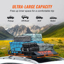 SucceBuy Roof Rack Cargo Basket 46"x36"x4.5"/51"x36"x5" Rooftop Cargo Carrier Heavy-Duty 200 LBS Capacity for SUV Truck Vehicle
