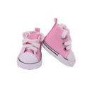 5Cm Doll Canvas Shoes Lace-up High-top Sneaker For 14inch Wellie Wisher Doll Toy 1/6 Bjd Paola 20Cm K-pop Cotton Doll Clothes