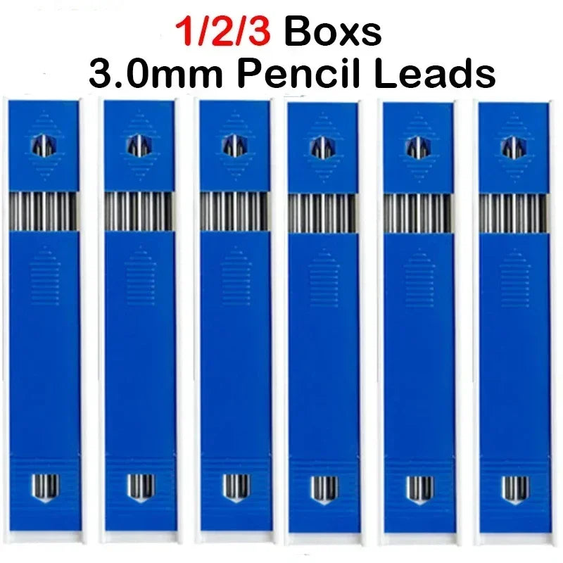 1/2/3 Boxs 3.0mm HB Replacement Refill Leads for Mechanical Pencil Writing Automatic Pencil School Office Supplies Stationery